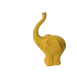 Elefante de porcelana moderna